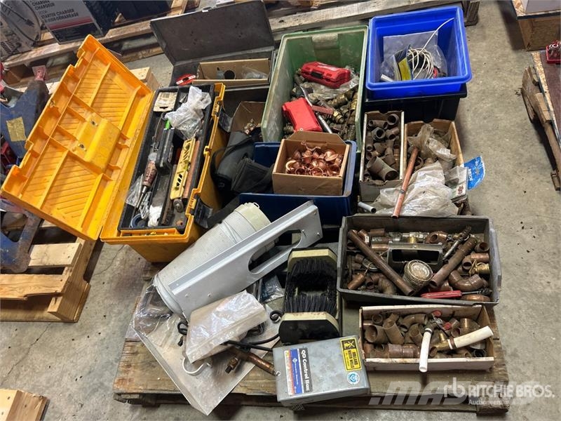 Quantity of Assorted Copper Pipe, Fittings & HVAC Drugi deli