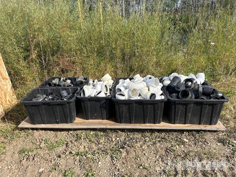 Quantity of Assorted PVC & Poly Pipe Fittings Drugi deli