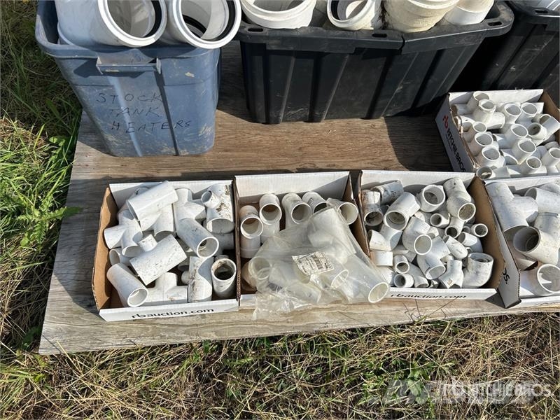 Quantity of Assorted PVC & Poly Pipe Fittings Drugi deli