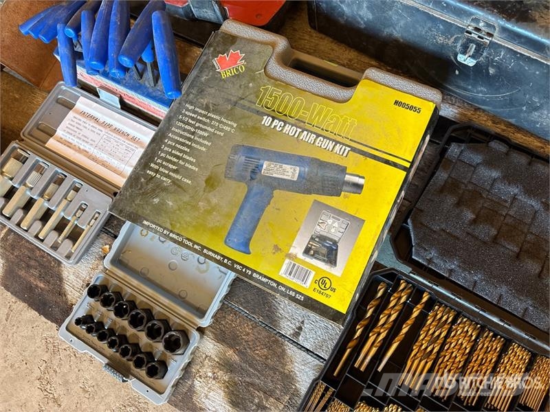 Quantity of Assorted Shop Tools Other components