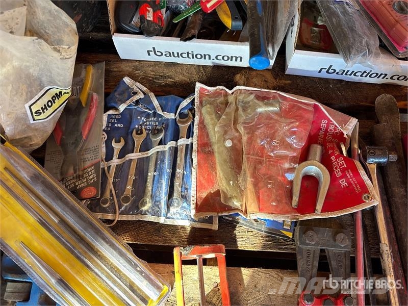 Quantity of Assorted Shop Tools Kiti naudoti statybos komponentai