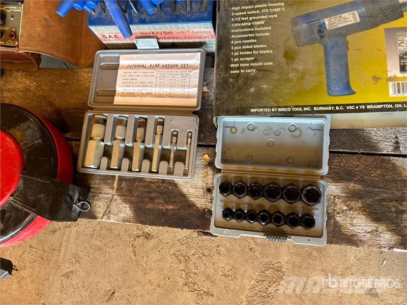 Quantity of Assorted Shop Tools Other components
