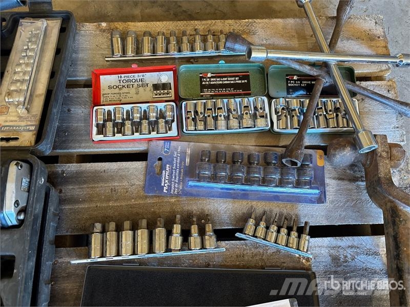 Quantity of Assorted Shop Tools Kiti naudoti statybos komponentai