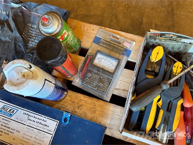 Quantity of Assorted Shop Tools Kiti naudoti statybos komponentai