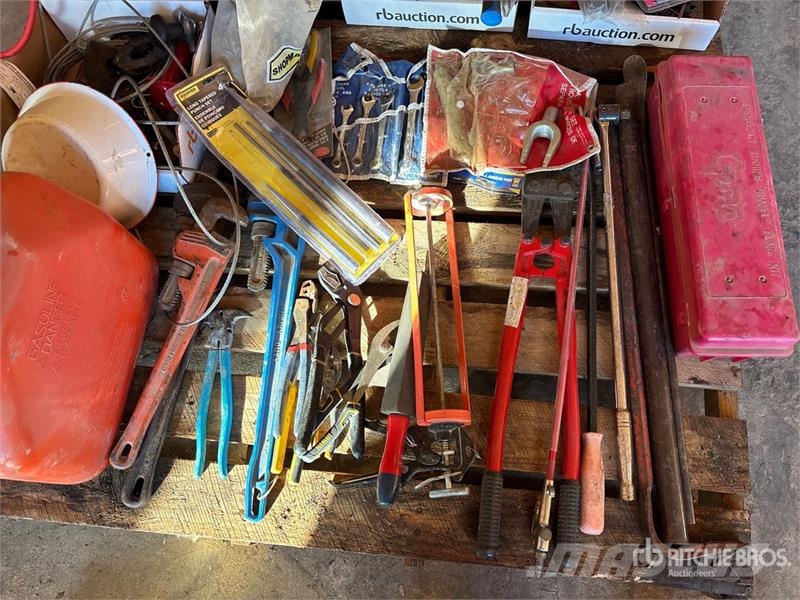 Quantity of Assorted Shop Tools Kiti naudoti statybos komponentai