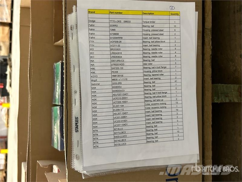  Quantity Of Bearings Andere Zubehörteile