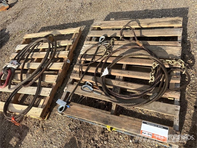 Quantity of Cable Sling Rigging (Unused) Kranar, delar och tillbehör