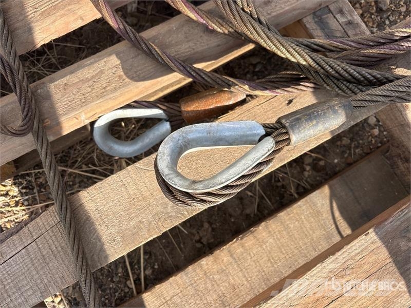 Quantity of Cable Sling Rigging (Unused) Kranar, delar och tillbehör