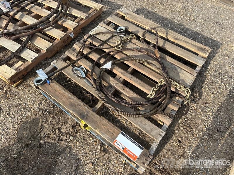 Quantity of Cable Sling Rigging (Unused) Kranar, delar och tillbehör