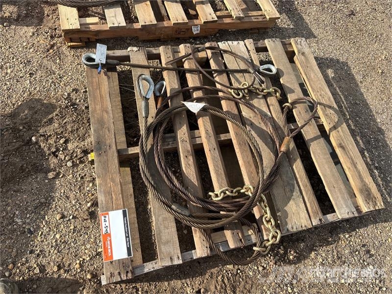 Quantity of Cable Sling Rigging (Unused) Kranar, delar och tillbehör
