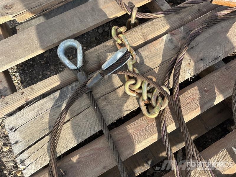 Quantity of Cable Sling Rigging (Unused) Kranar, delar och tillbehör
