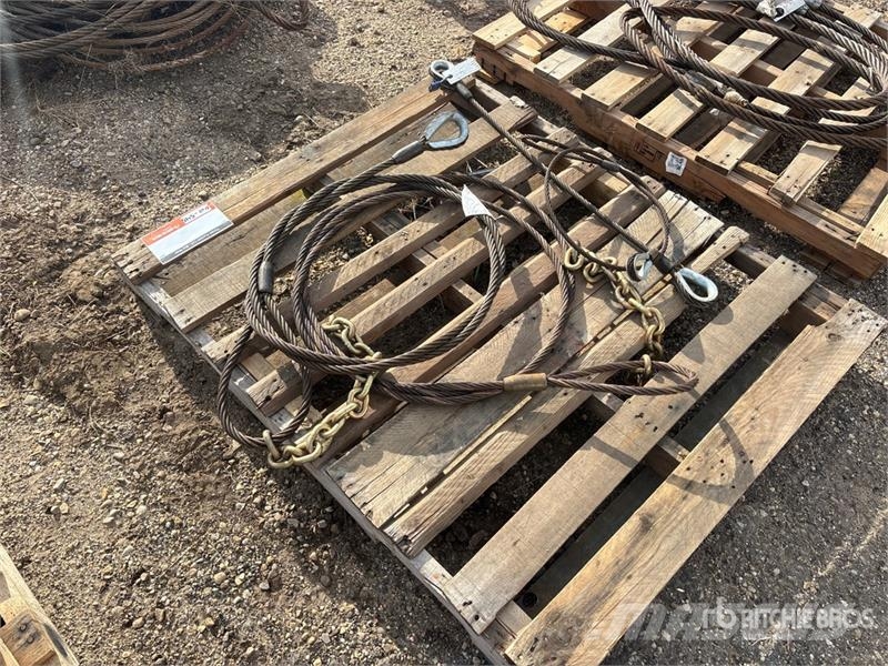 Quantity of Cable Sling Rigging (Unused) Kranar, delar och tillbehör