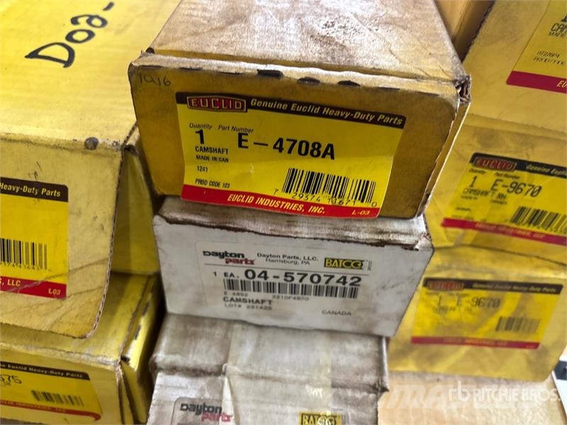  Quantity of Camshafts & Kits (Unused) Transportes - Outros
