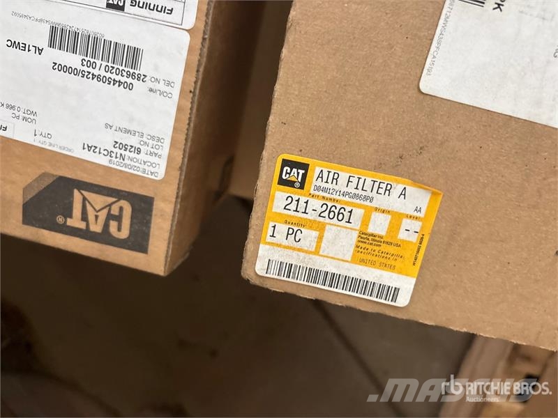 Quantity of Cat Air Filters (Unused) 其他組件