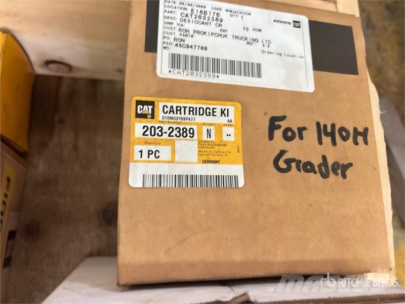 Quantity of Cat Parts (Unused) Drugi deli