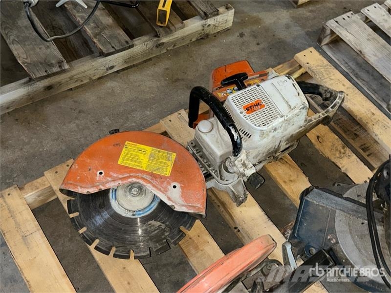 Quantity of Chop Saws & Stihl Concrete Cut Off Saw Muud osad
