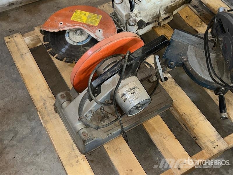 Quantity of Chop Saws & Stihl Concrete Cut Off Saw Muud osad