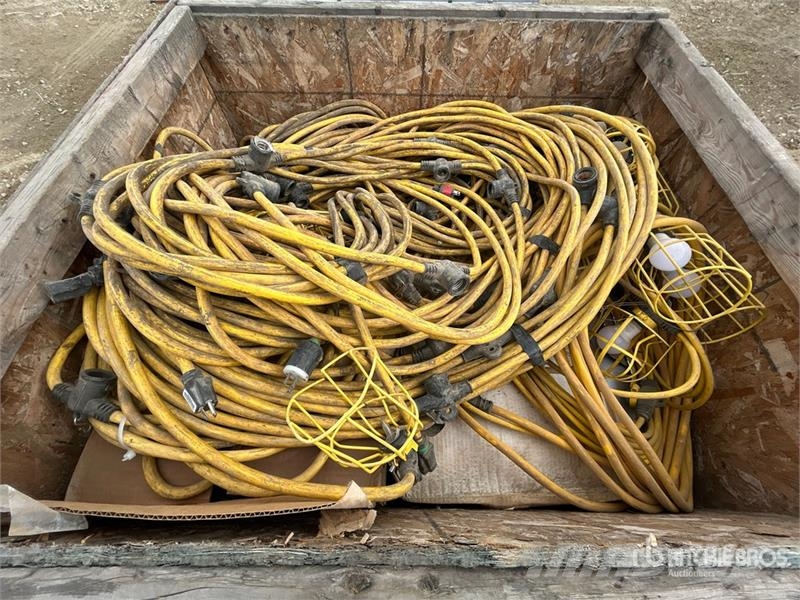  Quantity of Construction Lighting Hejsespil, hejseværk og materialelifte