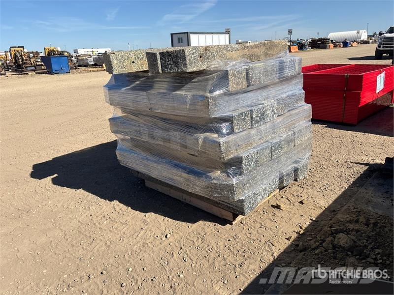 Quantity of Curb Block Kiti naudoti statybos komponentai