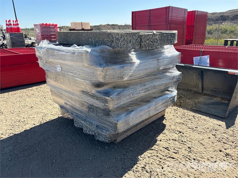 Quantity of Curb Block Kiti naudoti statybos komponentai