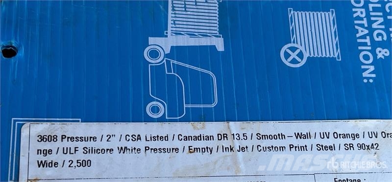 Quantity of Dura-Line 2-inch Smooth-Wall HDPE Cond Sonstige Baumaschinen