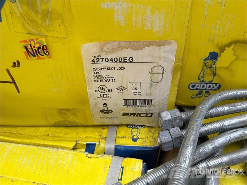  Quantity of Erico Caddy Slot Locks (Unused) Drugi deli