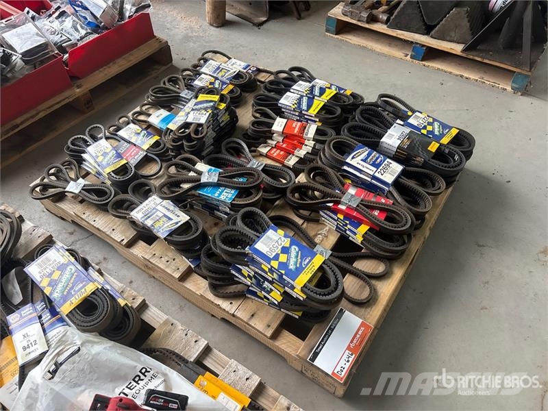 Quantity of Fan Belts (Unused) Transportes - Outros