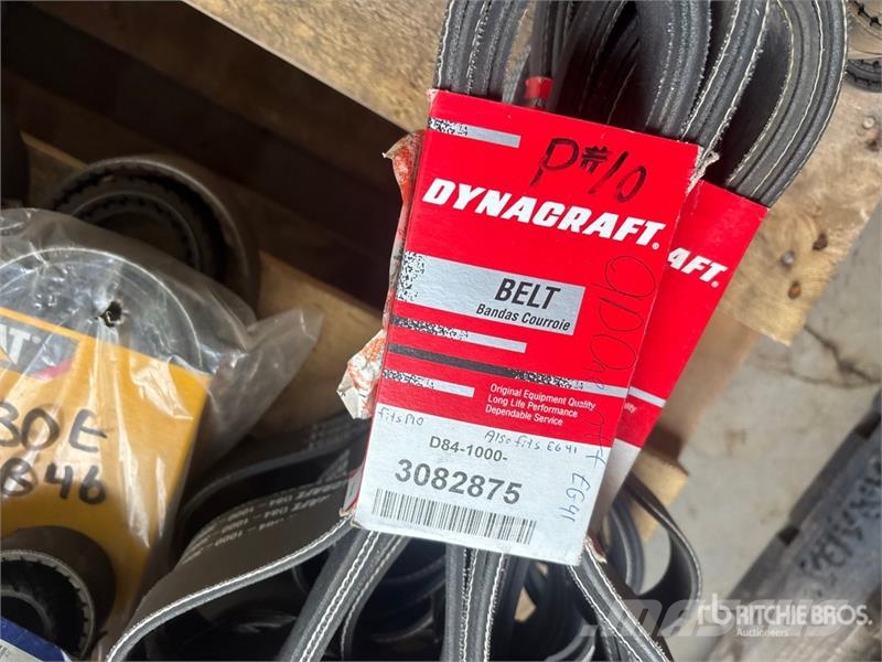 Quantity of Fan Belts (Unused) Transportes - Outros