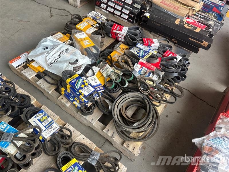 Quantity of Fan Belts (Unused) Transportes - Outros