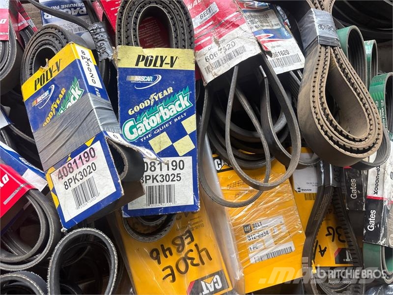 Quantity of Fan Belts (Unused) Transportes - Outros