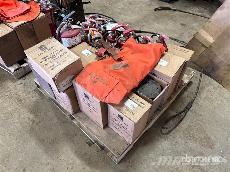 Quantity of Fire Extinguishers & Mounts Ďalšie komponenty