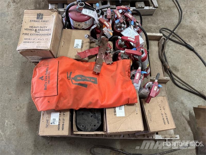 Quantity of Fire Extinguishers & Mounts Ďalšie komponenty