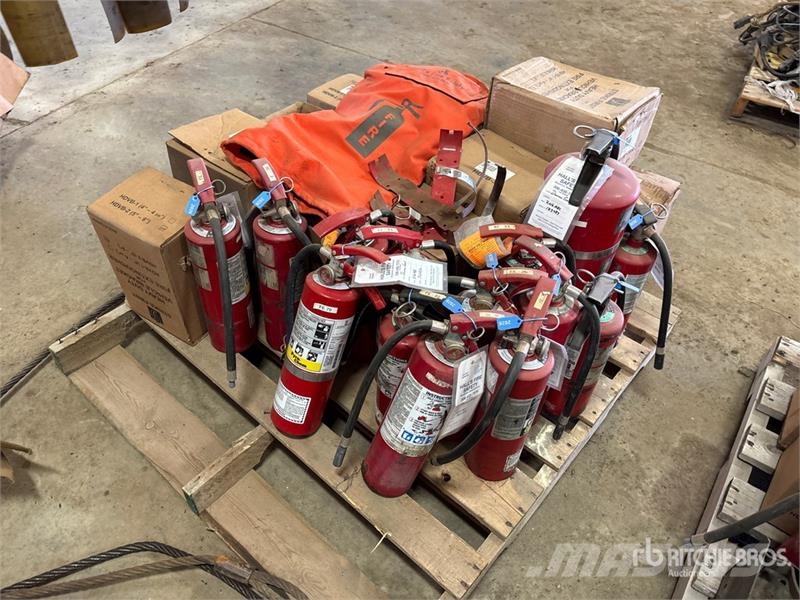 Quantity of Fire Extinguishers & Mounts Ďalšie komponenty