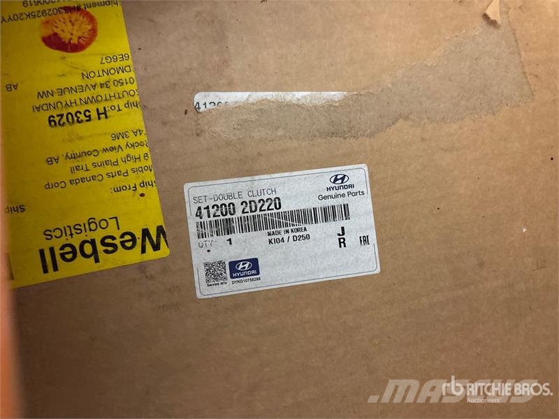 Quantity of GM/Hyundai Parts Andre komponenter
