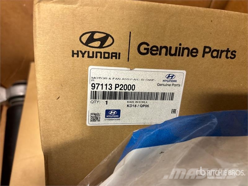 Quantity of GM/Hyundai Parts Andre komponenter
