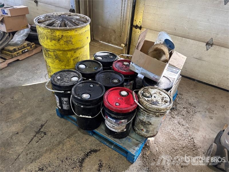 Quantity of Grease & Oil (Unused) Andre komponenter
