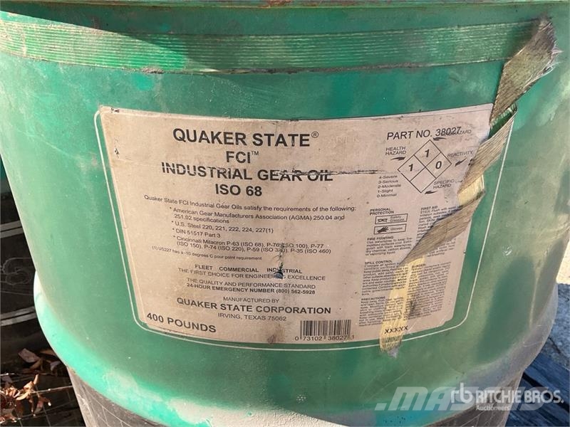 Quantity of ISO 680 Gear Oil Drugi deli
