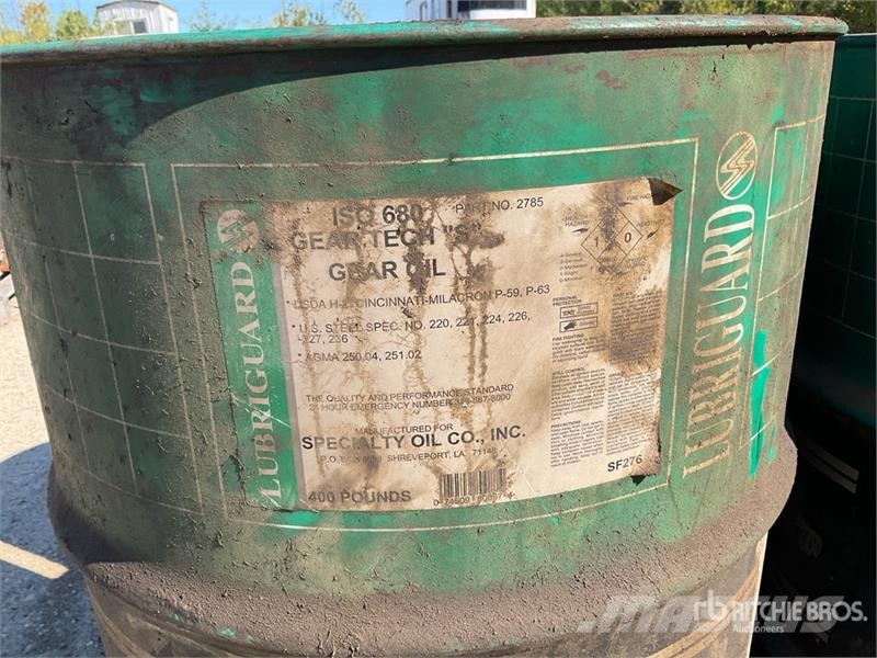Quantity of ISO 680 Gear Oil Drugi deli