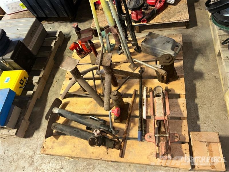 Quantity of Jack Stands, Equipment Jack & Hydrauli Muu