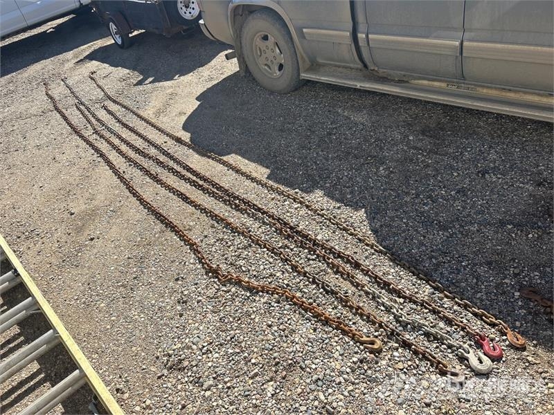 Quantity of Logging Chains & Tensioners Kiti naudoti statybos komponentai