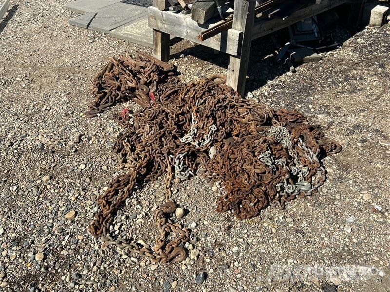 Quantity of Logging Chains & Tensioners Kiti naudoti statybos komponentai