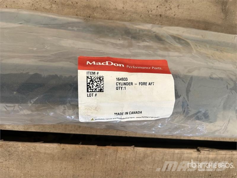  Quantity of MacDon Headers Parts - Fits MacDon FD7 Andre komponenter