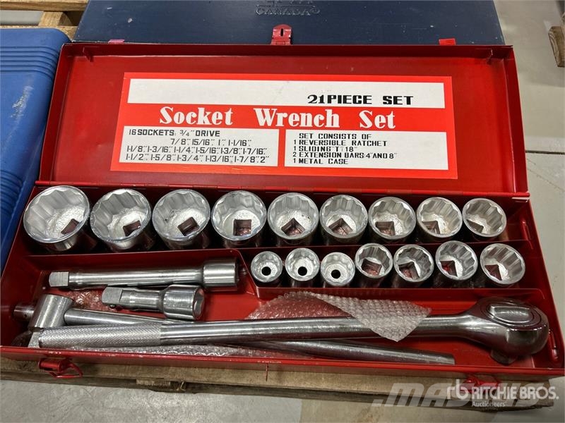  Quantity of Mechanics Ratchet Wrench Sockets مكونات أخرى