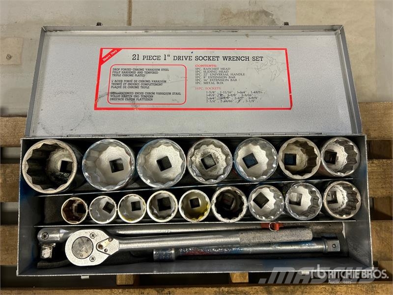  Quantity of Mechanics Ratchet Wrench Sockets مكونات أخرى