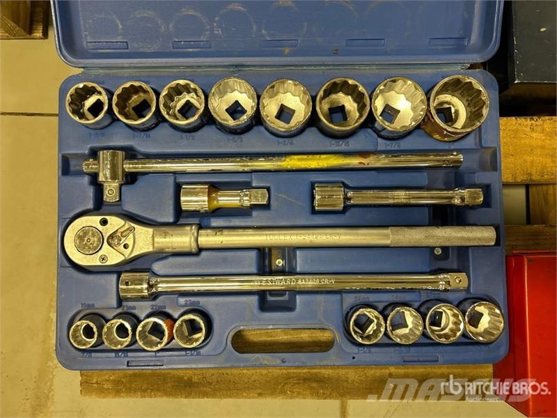  Quantity of Mechanics Ratchet Wrench Sockets مكونات أخرى