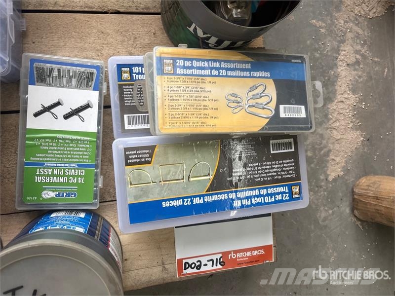  Quantity of Misc. Tools (Unused) 其他組件