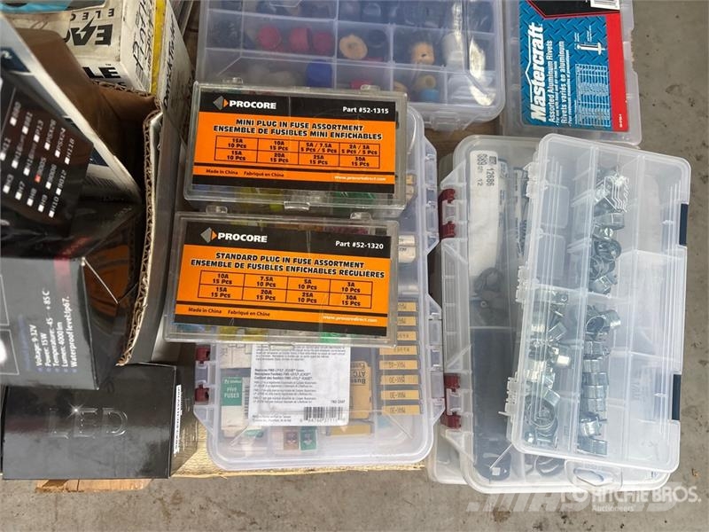  Quantity of Misc. Tools (Unused) 其他組件
