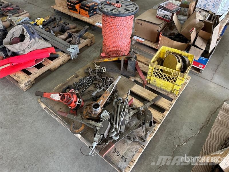 Quantity of Miscellaneous Chain and Cable Hoists Drugi deli
