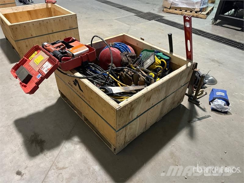 Quantity of Miscellaneous Construction Tools مكونات أخرى