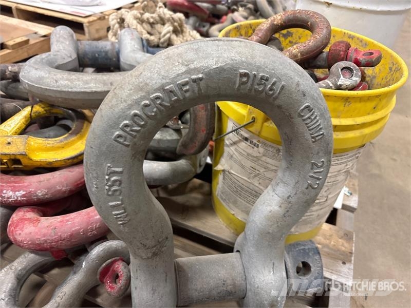 Quantity of Miscellaneous Rigging Kran-Teile und Zubehör